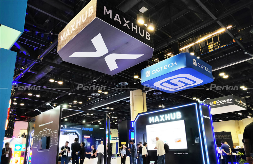 MAXHUB&青松-美國展臺設(shè)計(jì)搭建