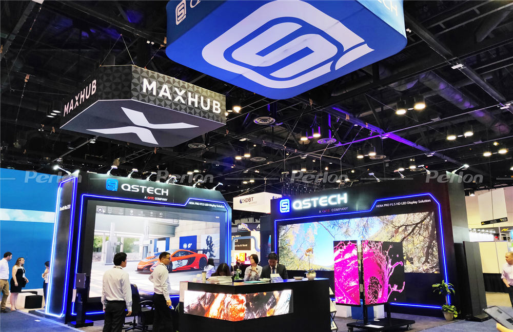 MAXHUB&青松-美國展臺設(shè)計(jì)搭建