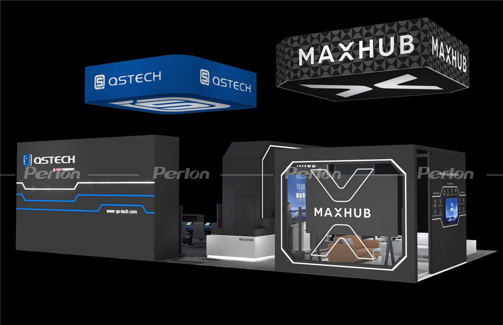 MAXHUB&青松-美國展臺設(shè)計(jì)搭建