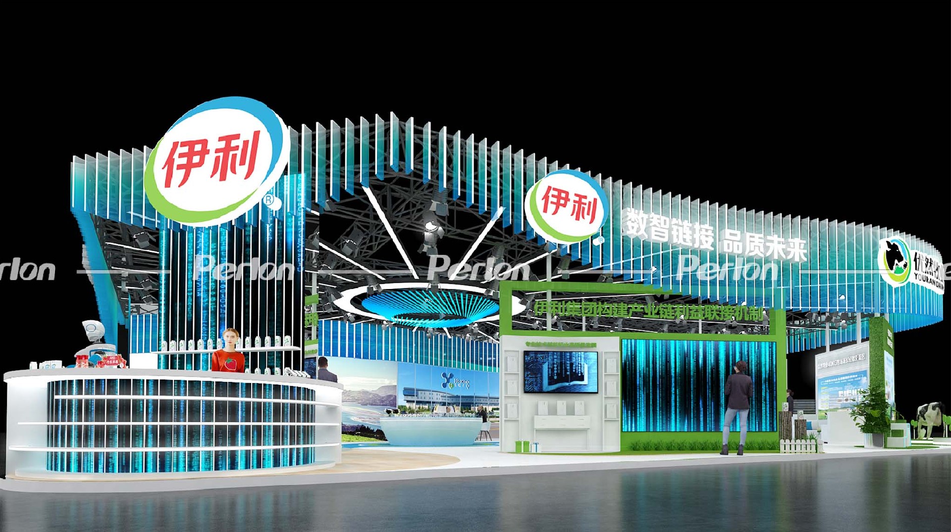 伊利-展臺設計搭建