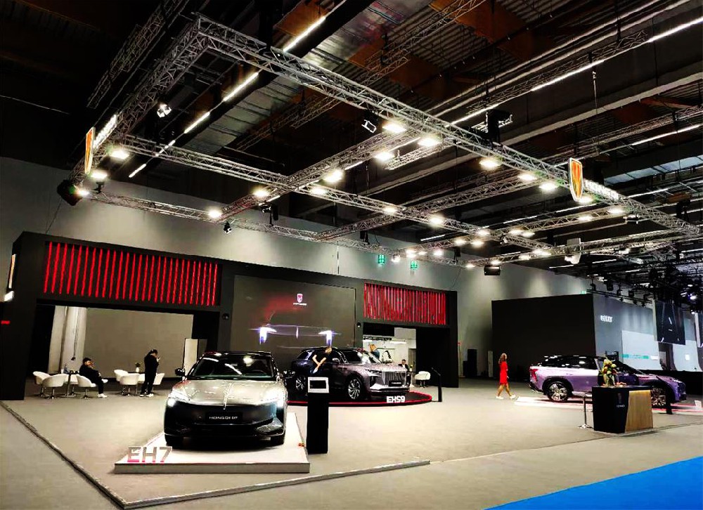 紅旗-德國(guó)展臺(tái)設(shè)計(jì)搭建